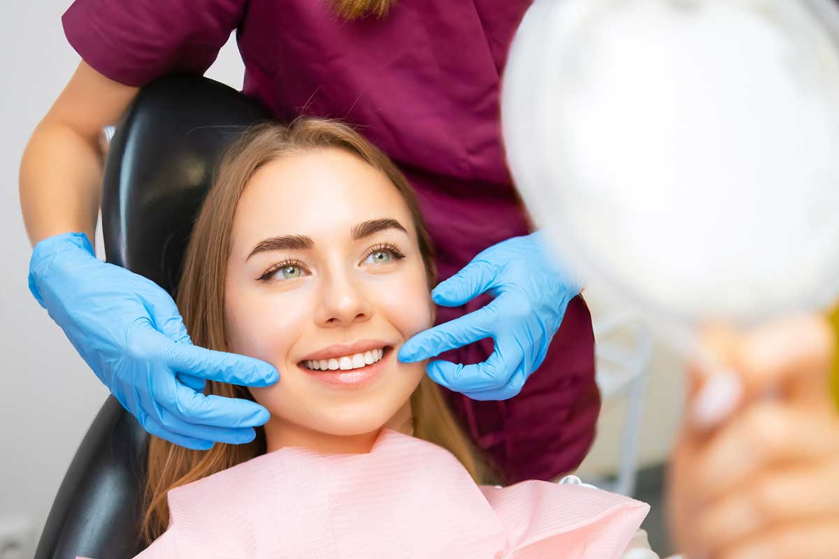 cosmetic dental makeover