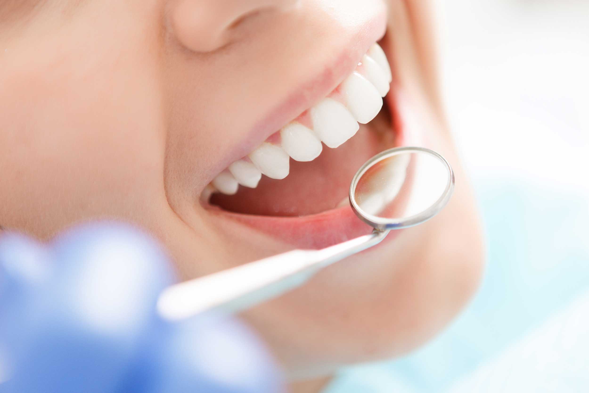 zoom in of tooth